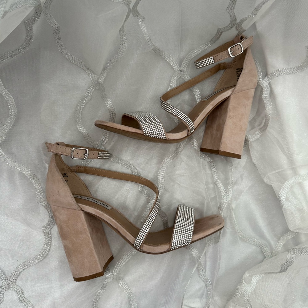 Steve Madden Varali crystal heels